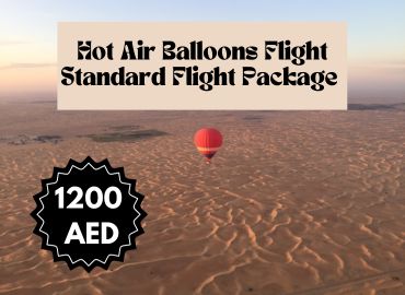 hot air balloon standard package