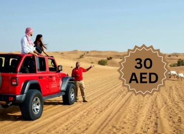 30 aed smart package desert safari deal